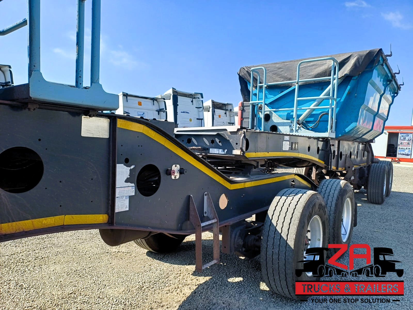 2021 AFRIT 18 CUBE SIDE TIPPER TRAILER #53333